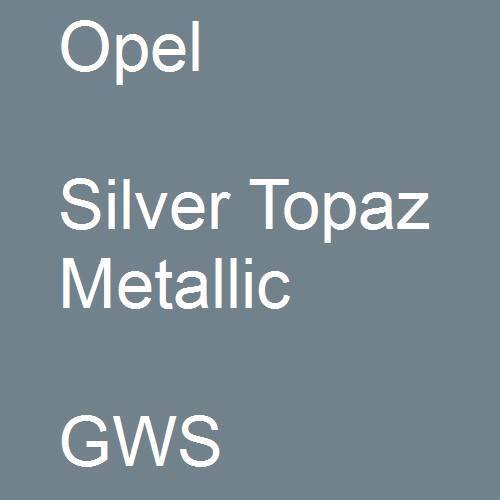 Opel, Silver Topaz Metallic, GWS.